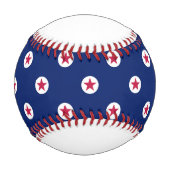 Alle Stars Team Jahr Red White Blue Players Coach Baseball (Vorderseite)