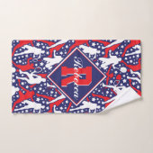 Alle Stern ⭐ Tennis 🎾 mit Namen und Monogramm Handtuch (Handtuch)