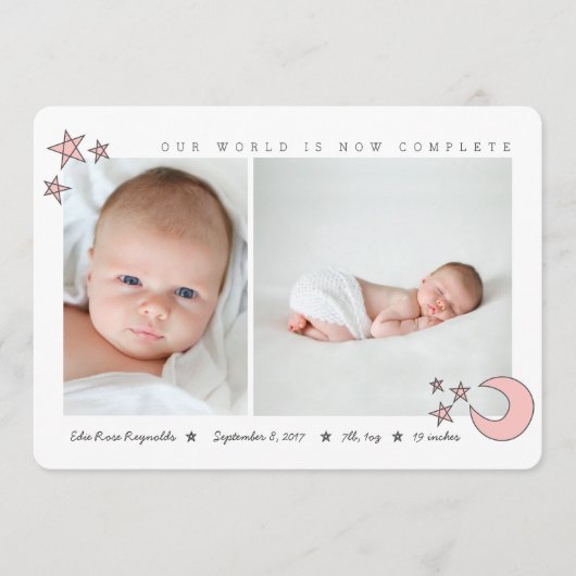 alle Sterne im Himmel-Rosa Ankündigung (Vorderseite)