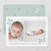 alle Sterne in der Himmelsminte (Vorne/Hinten)