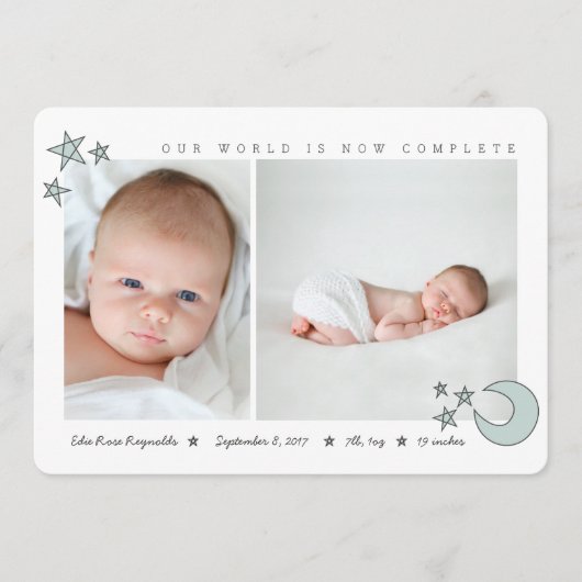 alle Sterne in der Himmelsminte Ankündigung (Vorderseite)