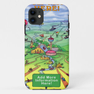 Alle Straßen führen nach San Antonio Texas iPhone 11 Hülle