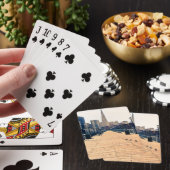 Alle Straßen führen zu Pyramide Spielkarten (In Situ)