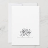 Alle Straßen führten zu Ihnen Hochzeit Einladung (Rückseite)