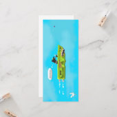 Alle Systeme laufen! Karte (Vorderseite/Rückseite Beispiel)