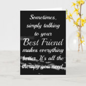 **** ALLE TAGE HIER FÜR SIE*** BIRTHDAY WISHES KARTE (Gelbe Blume)