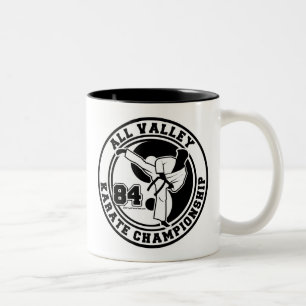 Alle Tal-Karate-Meisterschaft Zweifarbige Tasse