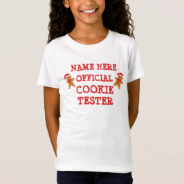 ALLE TEXT hinzufügen Name Offiziell Cookie Tester  T-Shirt
