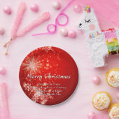 ALLE Text Organisation Weihnachten 20xx ändern Pappteller (Party)