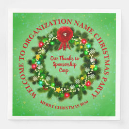 ALLE Text-Organisation Weihnachten ändern Serviette