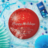 ALLE Textorganisation Weihnachten 20xx Party änder Pappteller (Party)