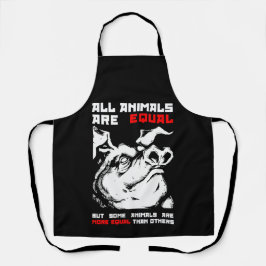 Alle Tiere sind gleich 1 Schürze