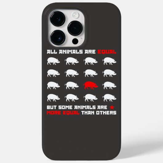 Alle Tiere sind gleich 2 Case-Mate iPhone Hülle (Rückseite)