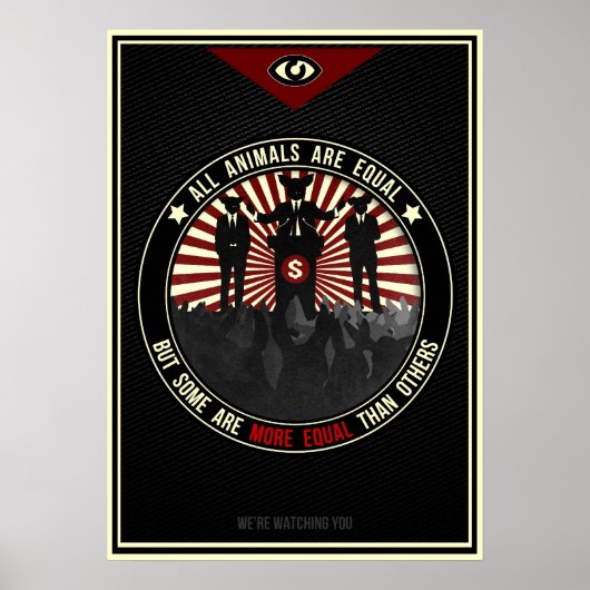 Alle Tiere sind gleich Poster (Vorne)