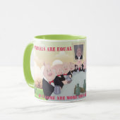 Alle Tiere sind gleich Tasse (Vorderseite Links)