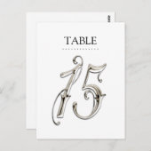 Alle Tischnummern Extravagant (Vorne/Hinten)