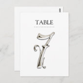 Alle Tischnummern Extravagant (Vorne/Hinten)