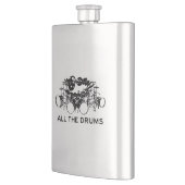 Alle Trommler Flachmann (Links)