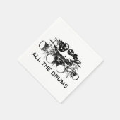 Alle Trommler Napkins Serviette (Ecke)