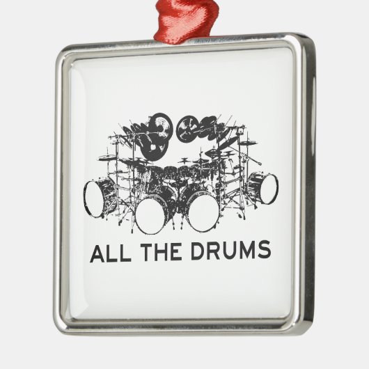 Alle Trommler Ornament Aus Metall (Links)