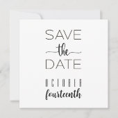 Alle Typ Save the Date Vorlage (Vorderseite)