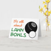 Alle über die Rasenbowls Karte (Gelbe Blume)