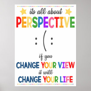 Alle über perspektive Rainbow-Klassenposter Poster