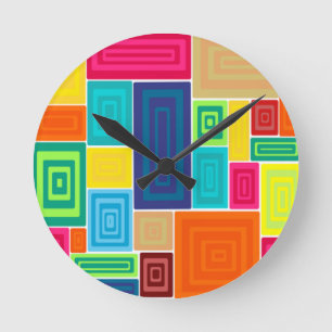 Alle über Rechtecke Runde Wanduhr