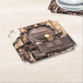 Alle Untersetzer des Zugpapiers (angewinkelt)