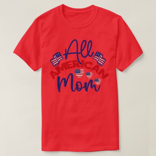Alle US-Flaggensonnenbrillen der amerikanischen MA T-Shirt (Design vorne)