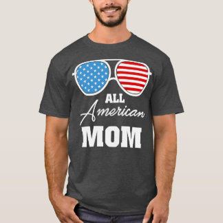 Alle US-Flaggensonnenbrillen der amerikanischen MA T-Shirt