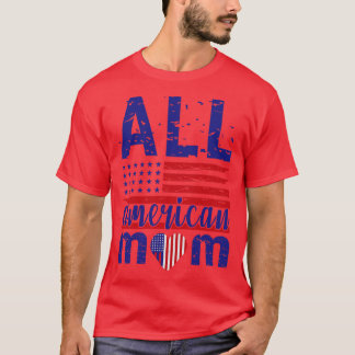 Alle US-Flaggensonnenbrillen der amerikanischen MA T-Shirt