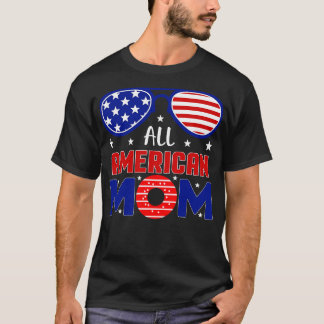 Alle US-Flaggensonnenbrillen der amerikanischen MA T-Shirt