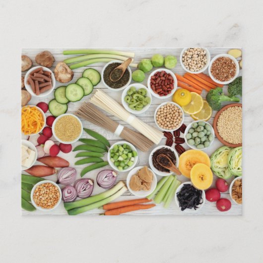 Alle Veggies Postkarte (Vorderseite)