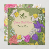 Alle Veranstaltungen Feiertagskarte (Vorne/Hinten)