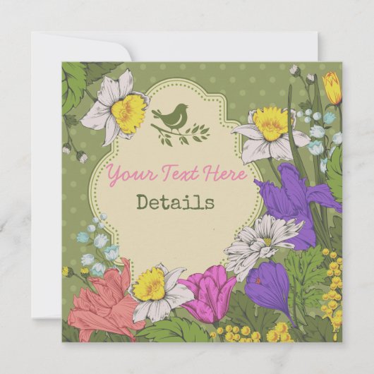 Alle Veranstaltungen Feiertagskarte (Vorderseite)