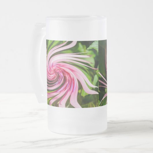 Alle verdünnten Mattierten Glasbierarten Tasse (Vorderseite Links)