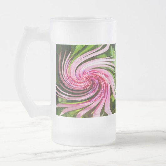 Alle verdünnten Mattierten Glasbierarten Tasse (Links)