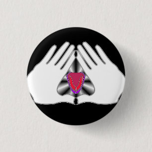 Alle verspottende Zunge: Knopf Button