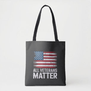 Alle Veteran Matter American 4. Juli Patriotic Tasche
