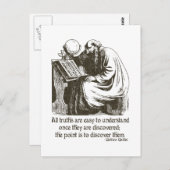 Alle Wahrheiten Postkarte (Vorne/Hinten)