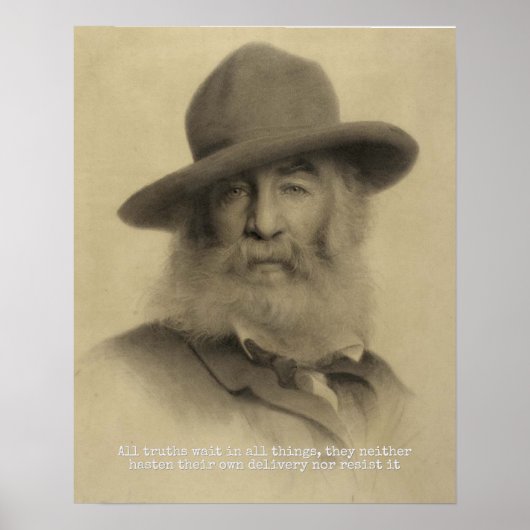 Alle Wahrheiten warten in allen Dingen inspirieren Poster (Vorne)