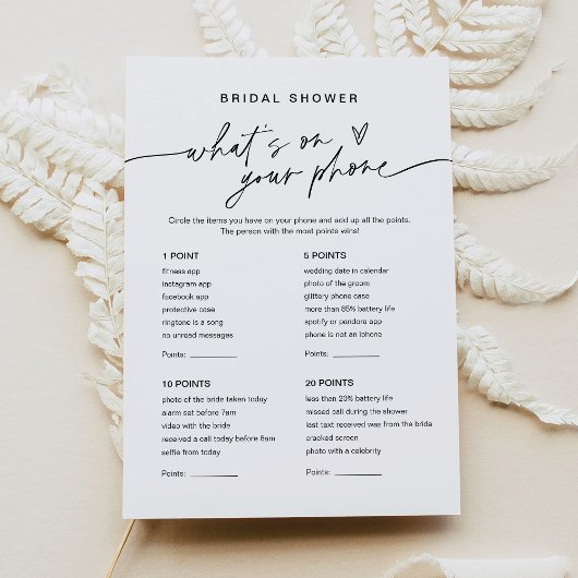 ALLE, WAS AUF Deinem Brautparty Game ist Einladung