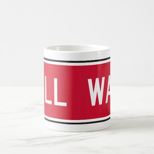 Alle Wege Classic Red Traffic Street Sign Kaffeetasse