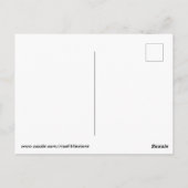 Alle Wege führen nach Rom Postkarte (Rückseite)