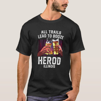 Alle Wege führen zur Förderung des Herod-Campings T-Shirt