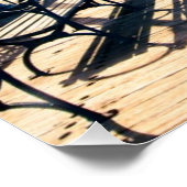Alle Wege führen zur Pyramide. Poster (Ecke)
