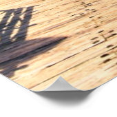 Alle Wege führen zur Pyramide. Poster (Ecke)