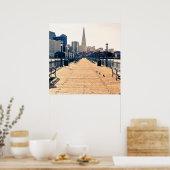 Alle Wege führen zur Pyramide. Poster (Küche)