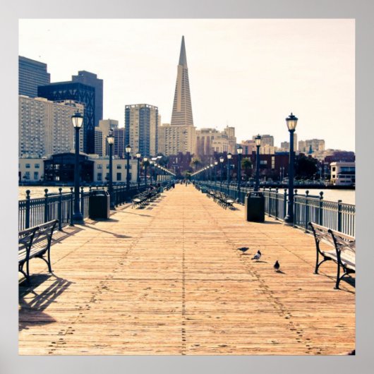 Alle Wege führen zur Pyramide. Poster (Vorne)